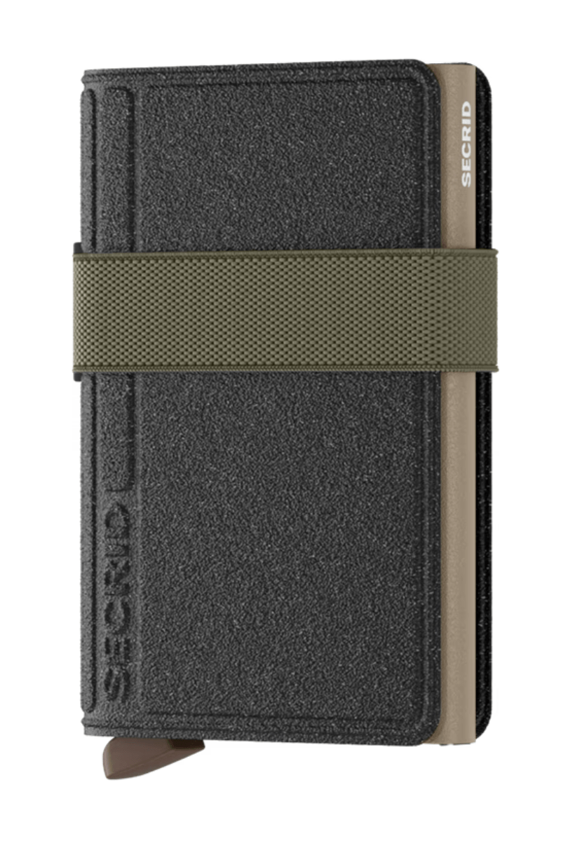 Handbags, Wallets & Cases - Secrid - Bandwallet in LIBA Black - Olive - Archery Close