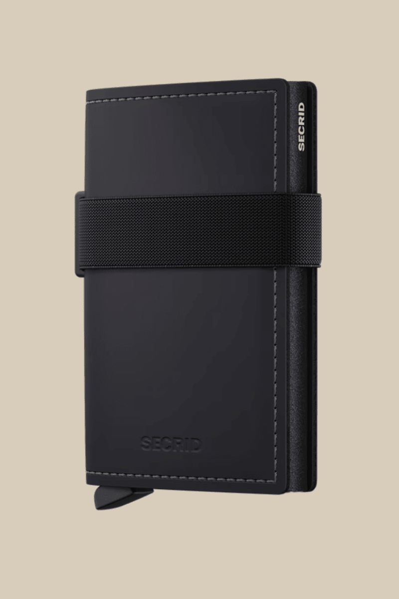 Handbags, Wallets & Cases - Secrid - Bandwallet in Matte Black - Black - Archery Close