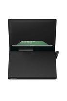 Handbags, Wallets & Cases - Secrid - Bandwallet in Matte Black-Green - Archery Close