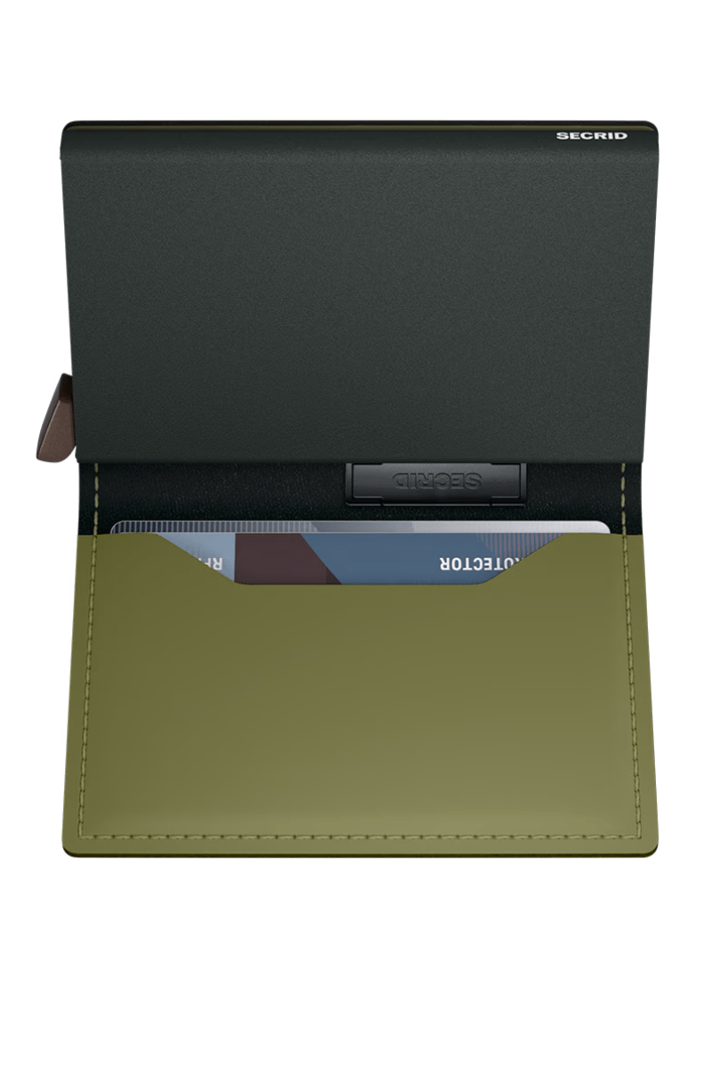 Handbags, Wallets & Cases - Secrid - Bandwallet in Matte Leaf - Khaki - Archery Close