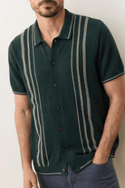 Shirts & Tops - Marine Layer - Barry Sweater Button Down - Archery Close