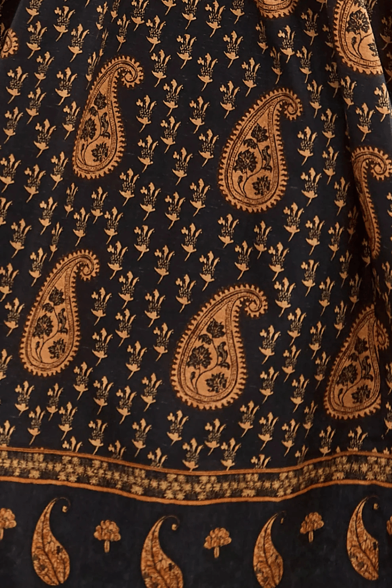 Dresses - Hunter Bell - Bellamy Dress in Glen Paisley - Archery Close