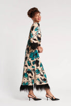 Frances Valentine Belle Maxi Dress - Abstract Meadows