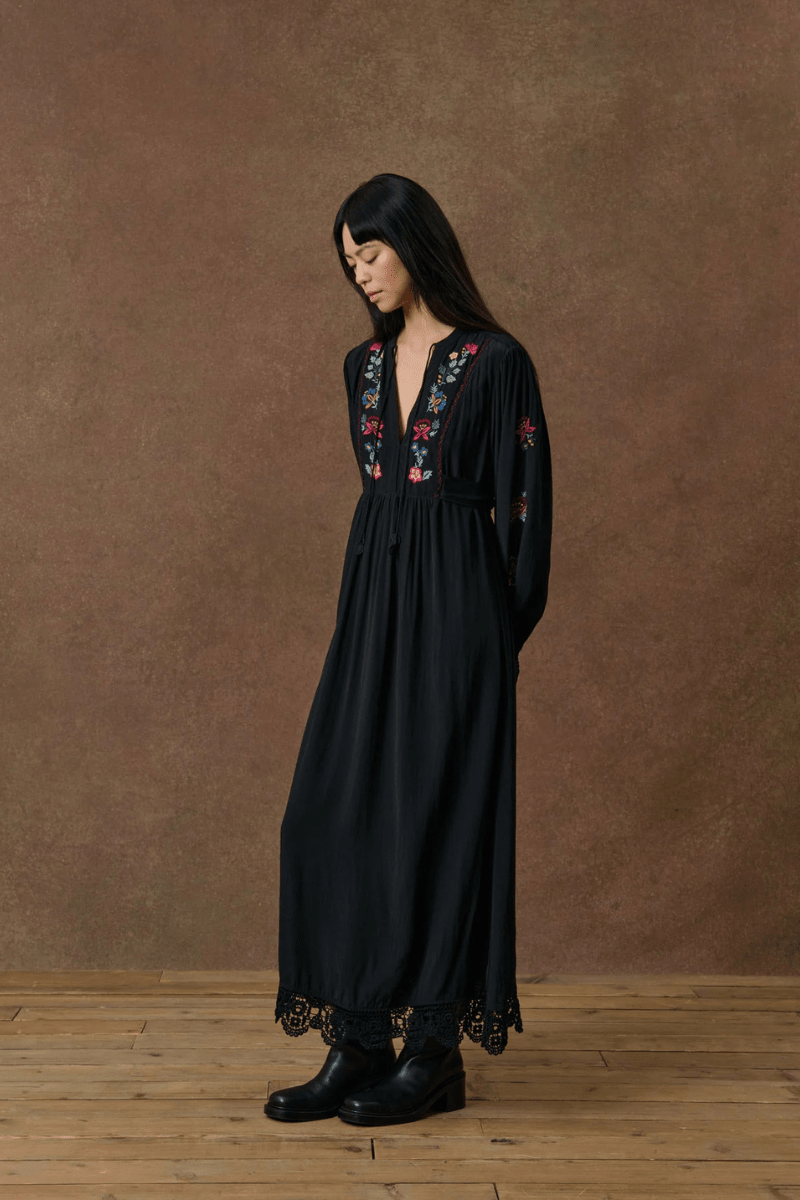 Dresses - Louise Misha - Bellina Dress - Archery Close