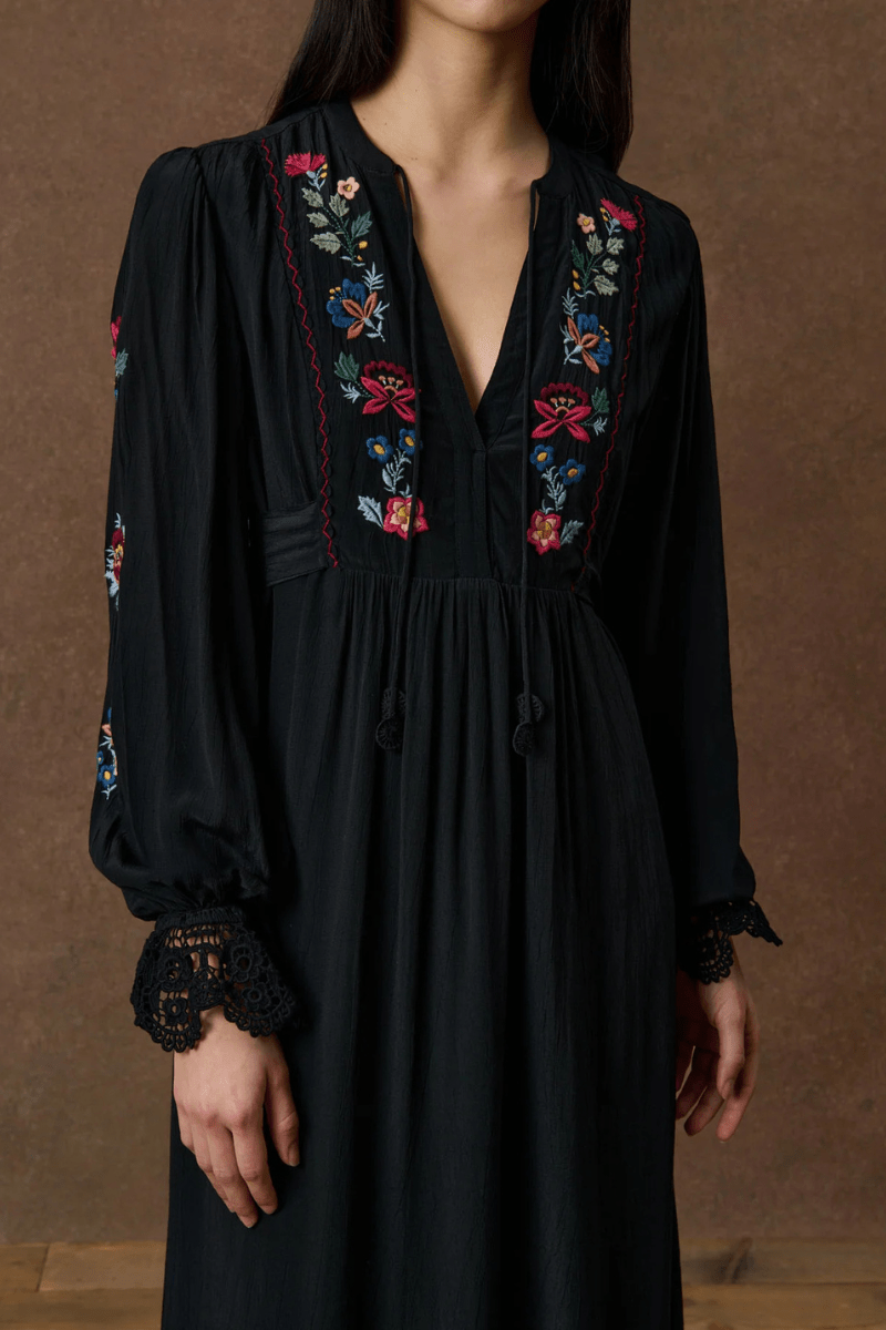 Dresses - Louise Misha - Bellina Dress - Archery Close