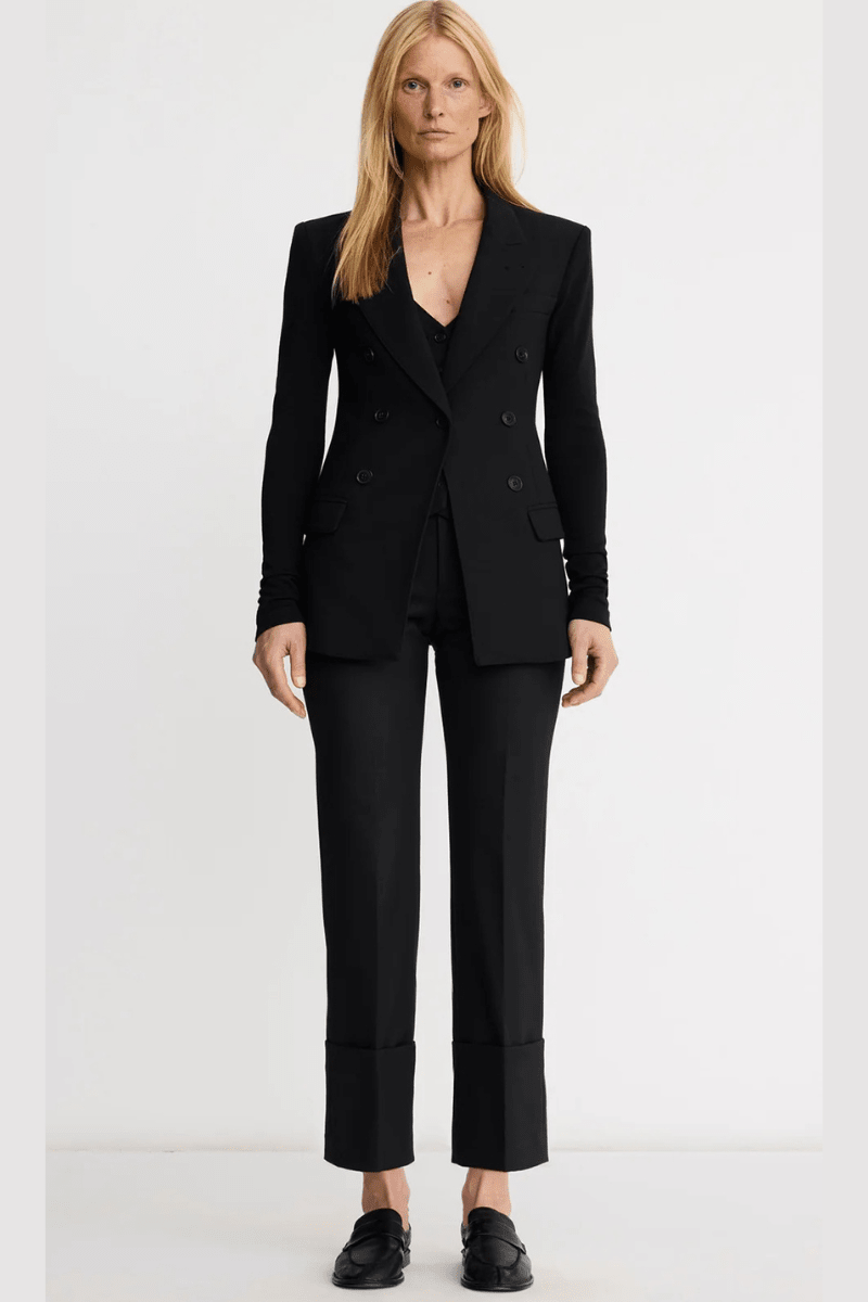 Pants - Smythe - Berlin Cropped Straight Leg Pant - Archery Close