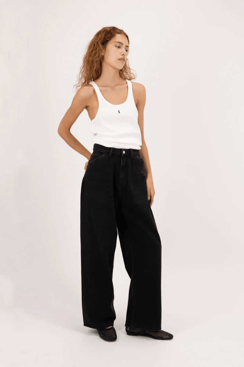 Jeans - Icon Denim - Bess Jean in Graphite Black - Archery Close