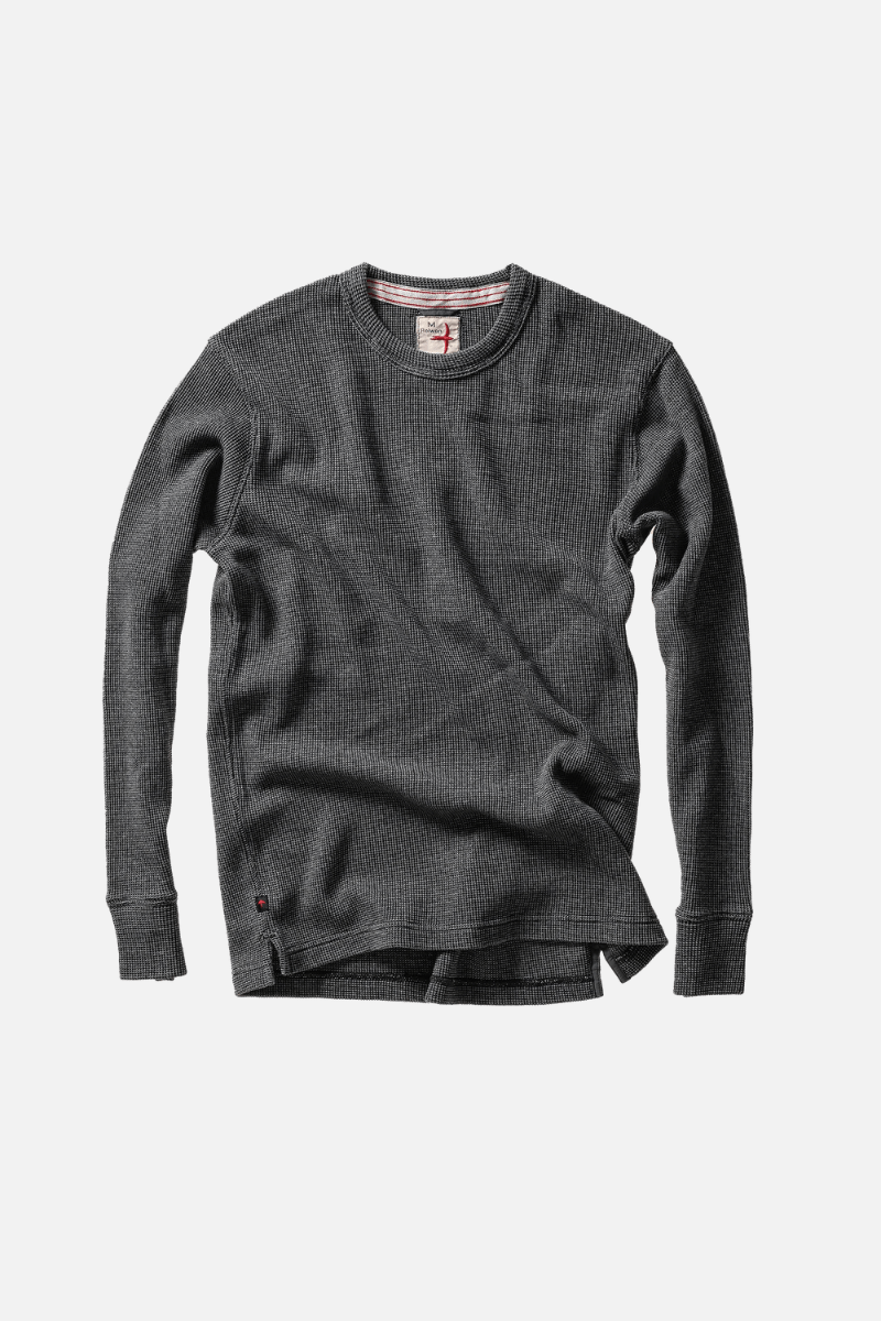 Shirts & Tops - Relwen - Bi - Waffle Crew - Archery Close