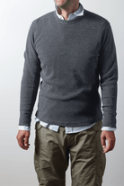 Shirts & Tops - Relwen - Bi - Waffle Crew - Archery Close