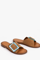 Sandals - Penelope Chilvers - Biarritz Buckle Sandal - Archery Close
