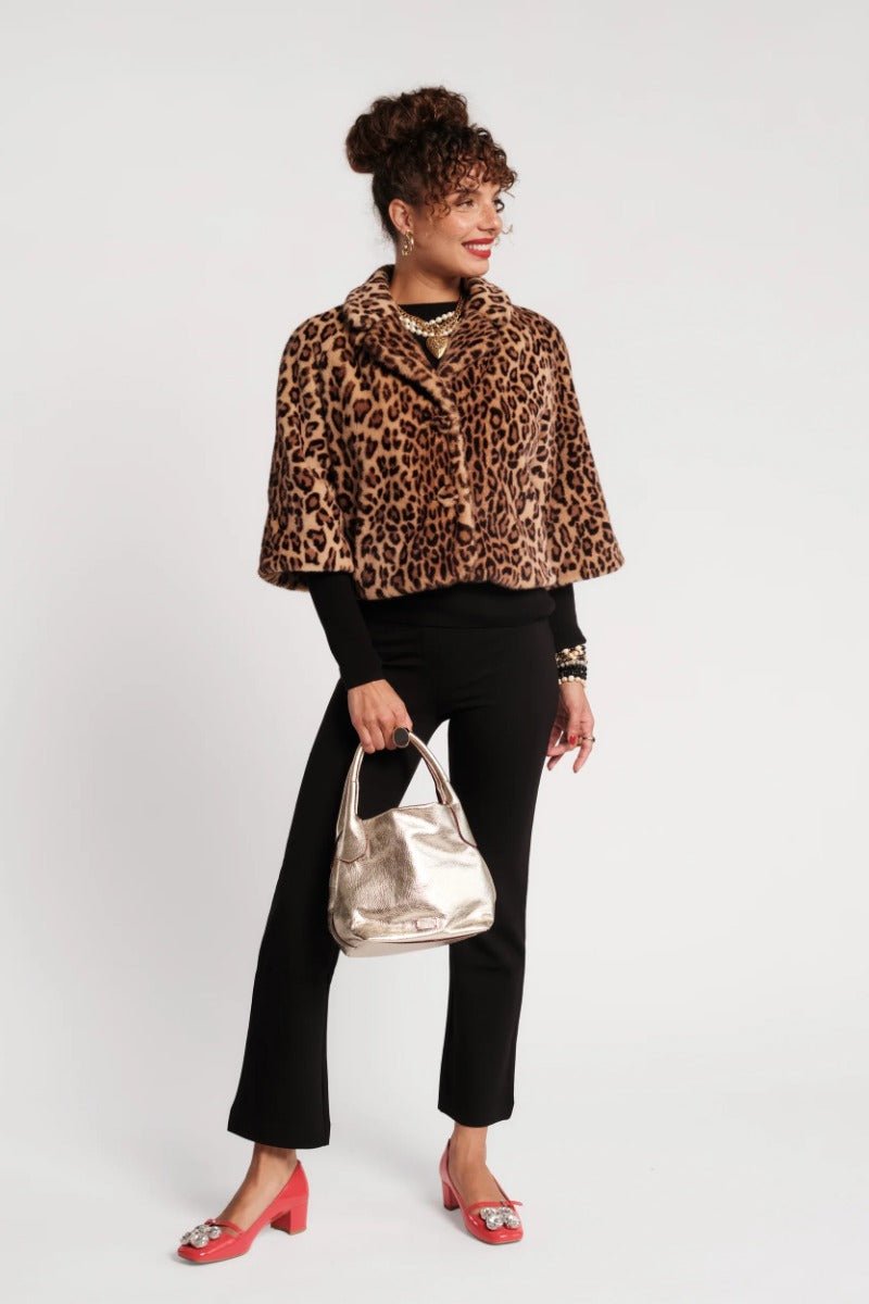 Frances Valentine Blaine Faux Fur Jacket