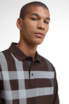 Shirts & Tops - Barbour - Blaine Tartan Long - Sleeved Polo Shirt - Archery Close
