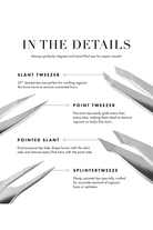 Hair & Skincare - Tweezerman - Blue Jewel Slant Tweezer - Archery Close