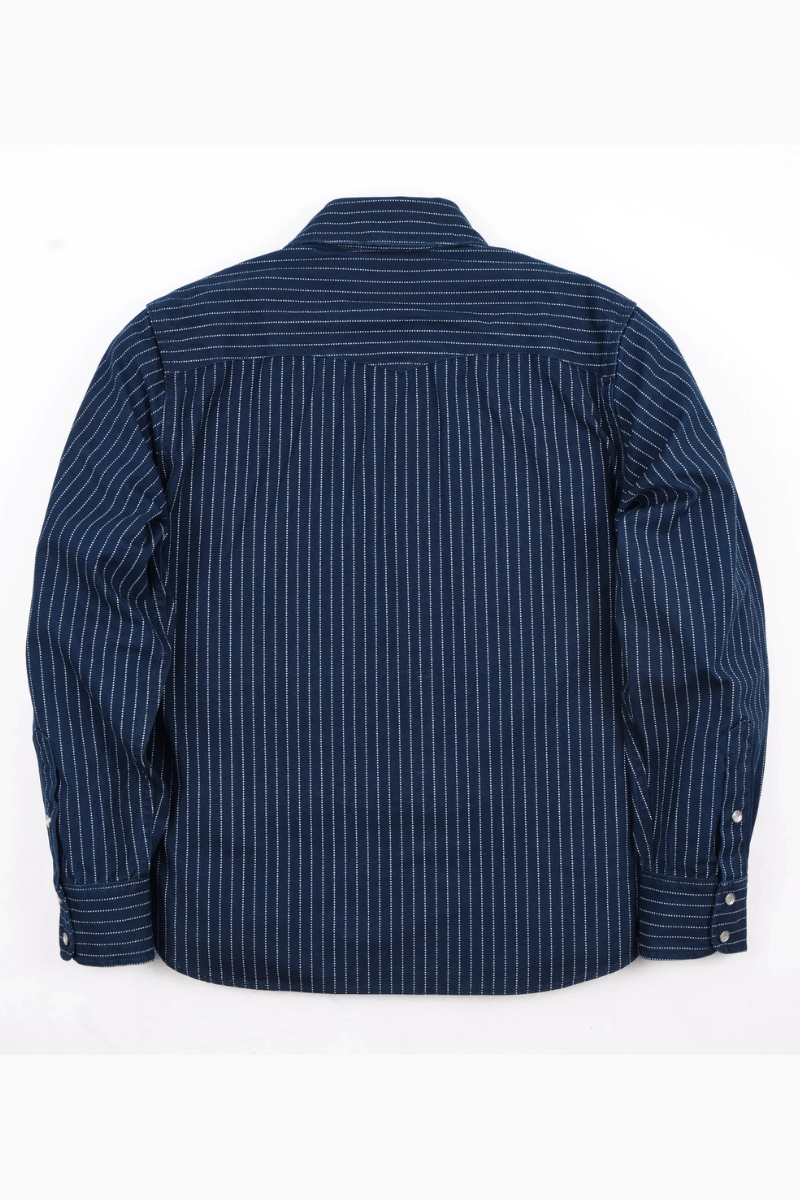 Shirts & Tops - Freenote Cloth - Bodie Indigo Wabash - Archery Close