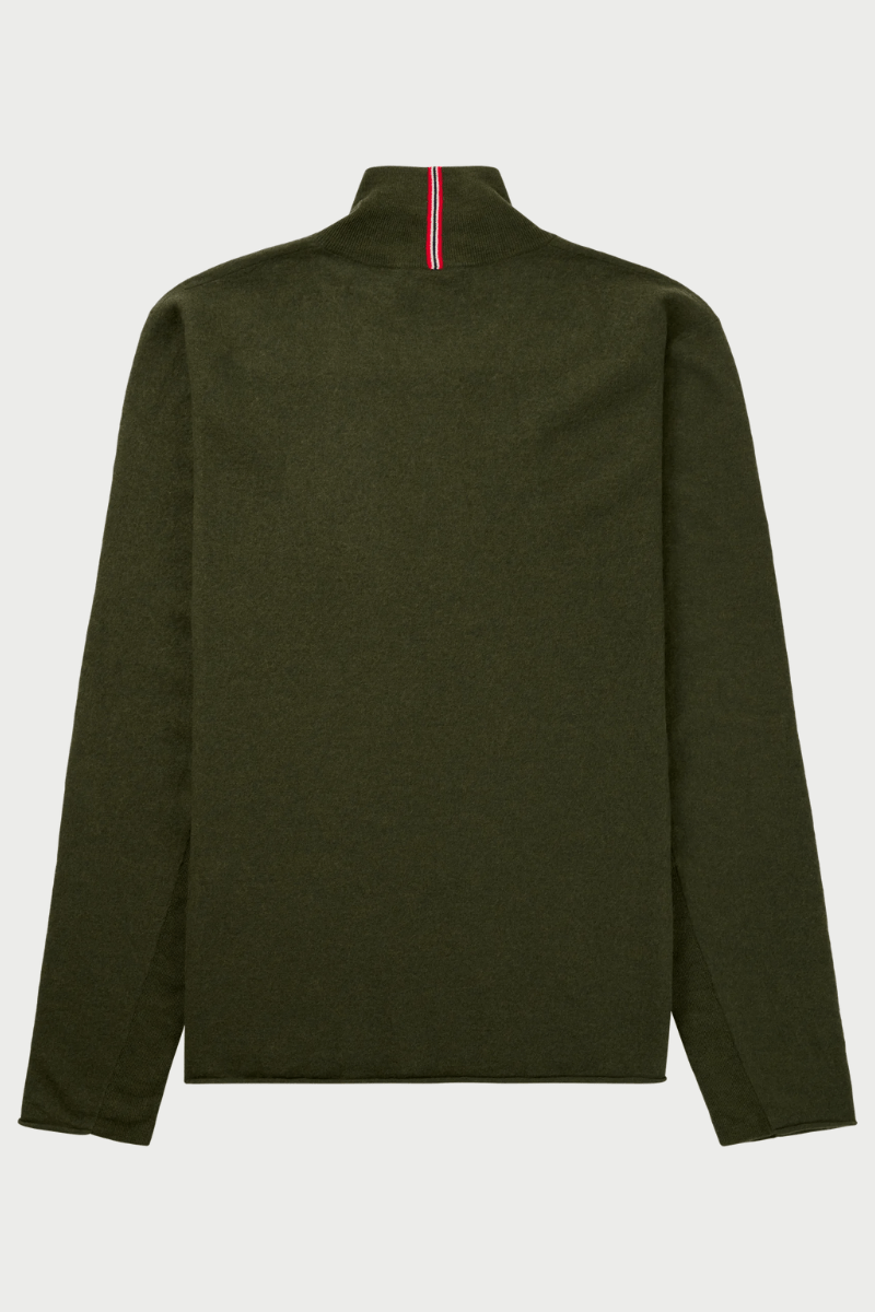 Sweater - Amundsen - Boiled Half Zip 16 GG - Archery Close