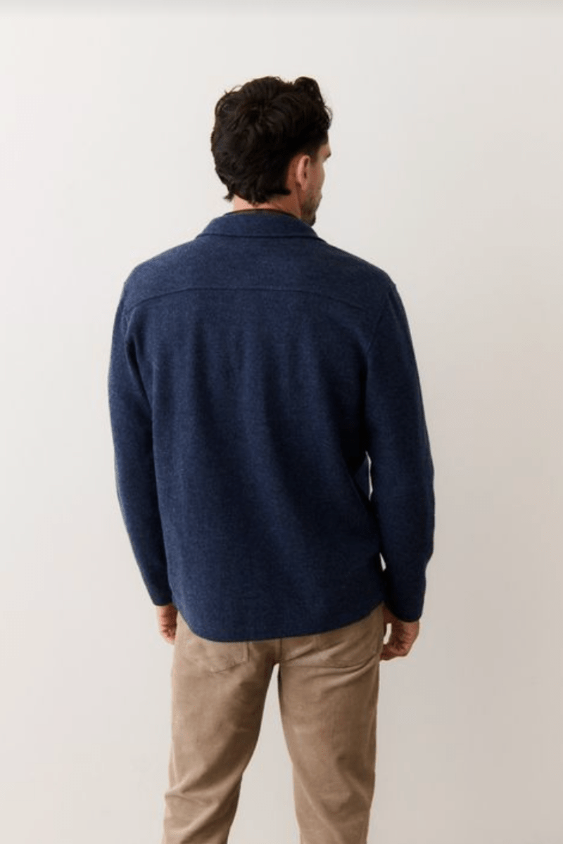 Shirts & Tops - Marine Layer - Boiled Wool Overshirt - Archery Close
