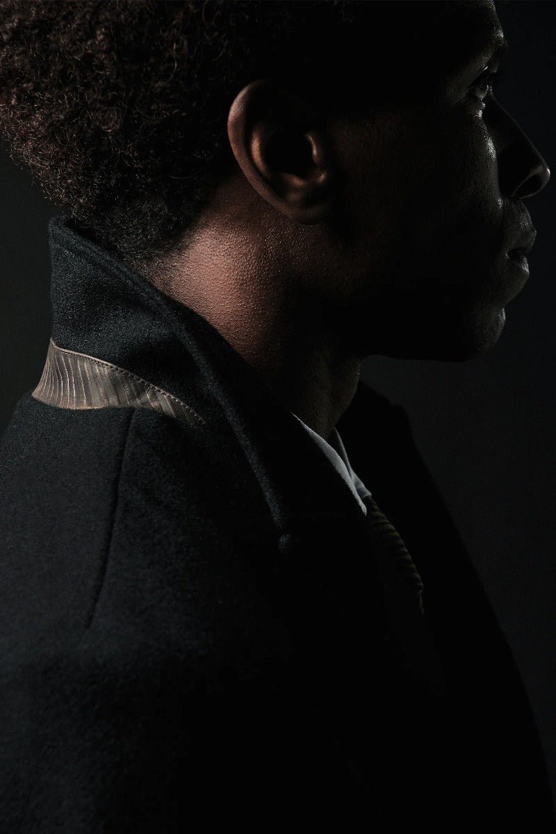 Billy Reid Bond Peacoat - Black