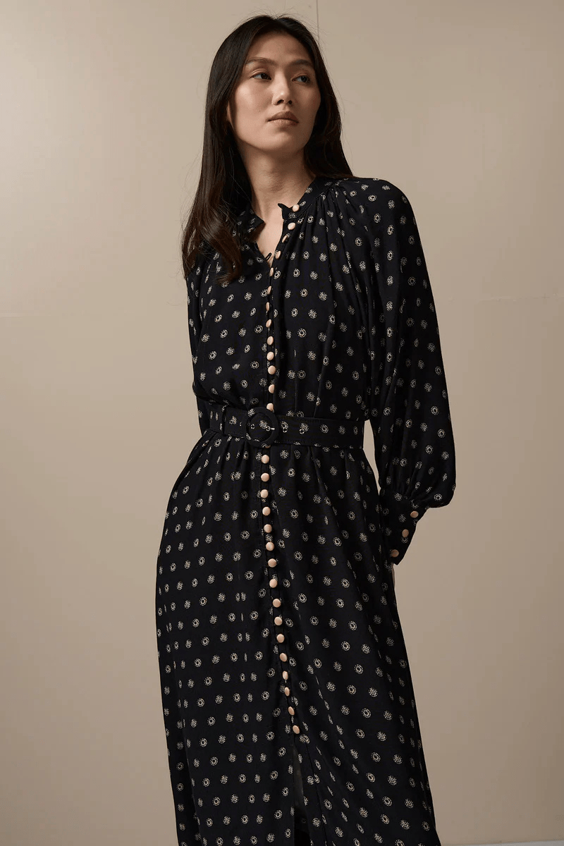 Dresses - Paolita - Borgia Emilia Dress - Archery Close