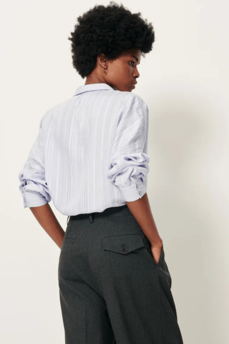 Shirts & Tops - Sessun - Botan Shirt in Celeste - Archery Close