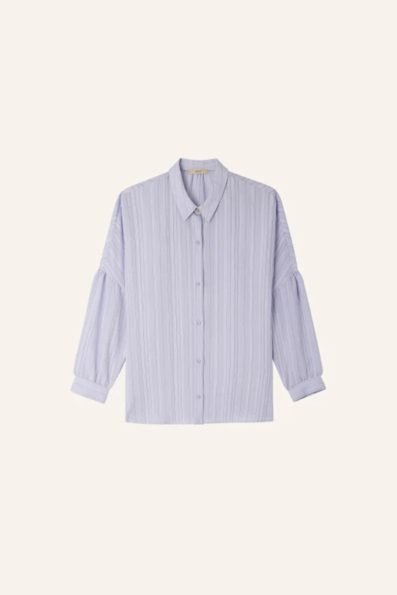 Shirts & Tops - Sessun - Botan Shirt in Celeste - Archery Close