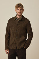 Shirts & Tops - Paul Smith - Brown Cotton-Blend Jacquard Work Jacket - Archery Close
