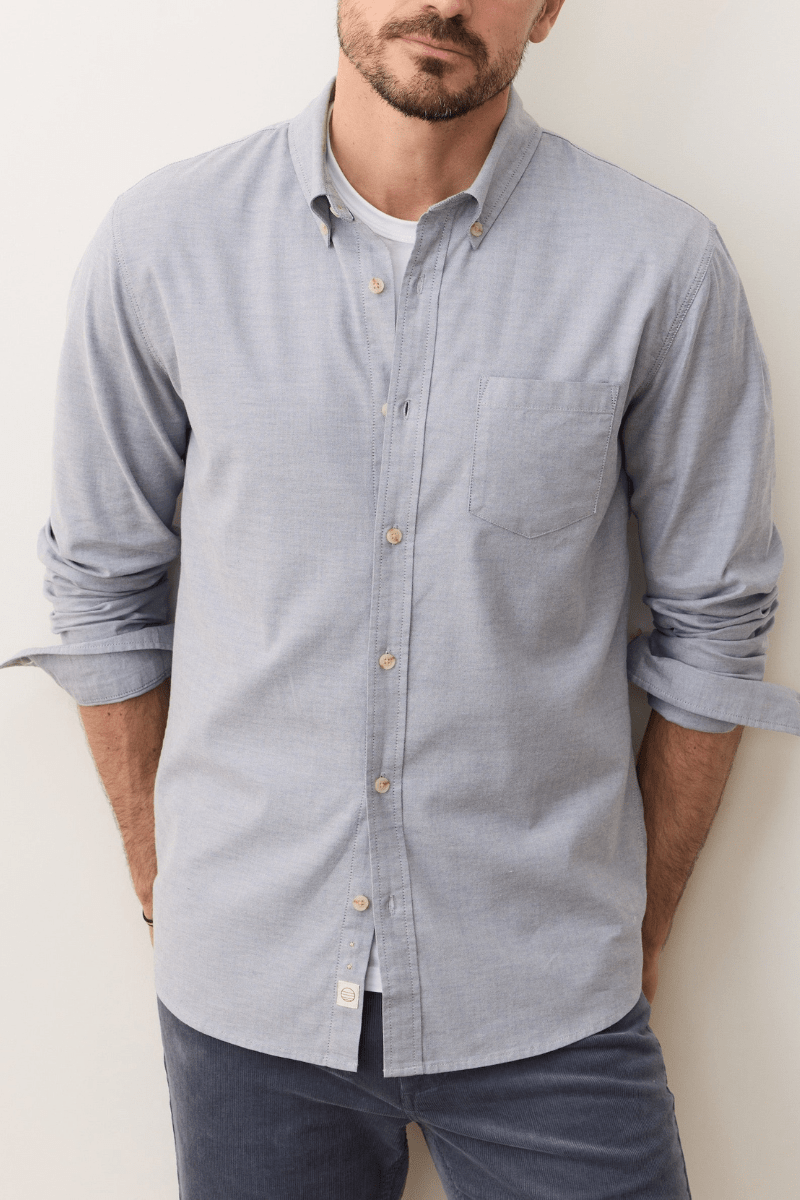 Shirts & Tops - Marine Layer - California Oxford Shirt - Archery Close