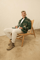 Sweater - Faherty Brand - Camp Cardigan - Archery Close