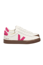 Sneakers - Veja - Campo Leather White Pink Bark - Archery Close