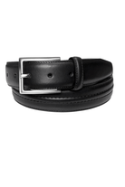 Accessories - Florsheim - Caprio Belt in Black - Archery Close