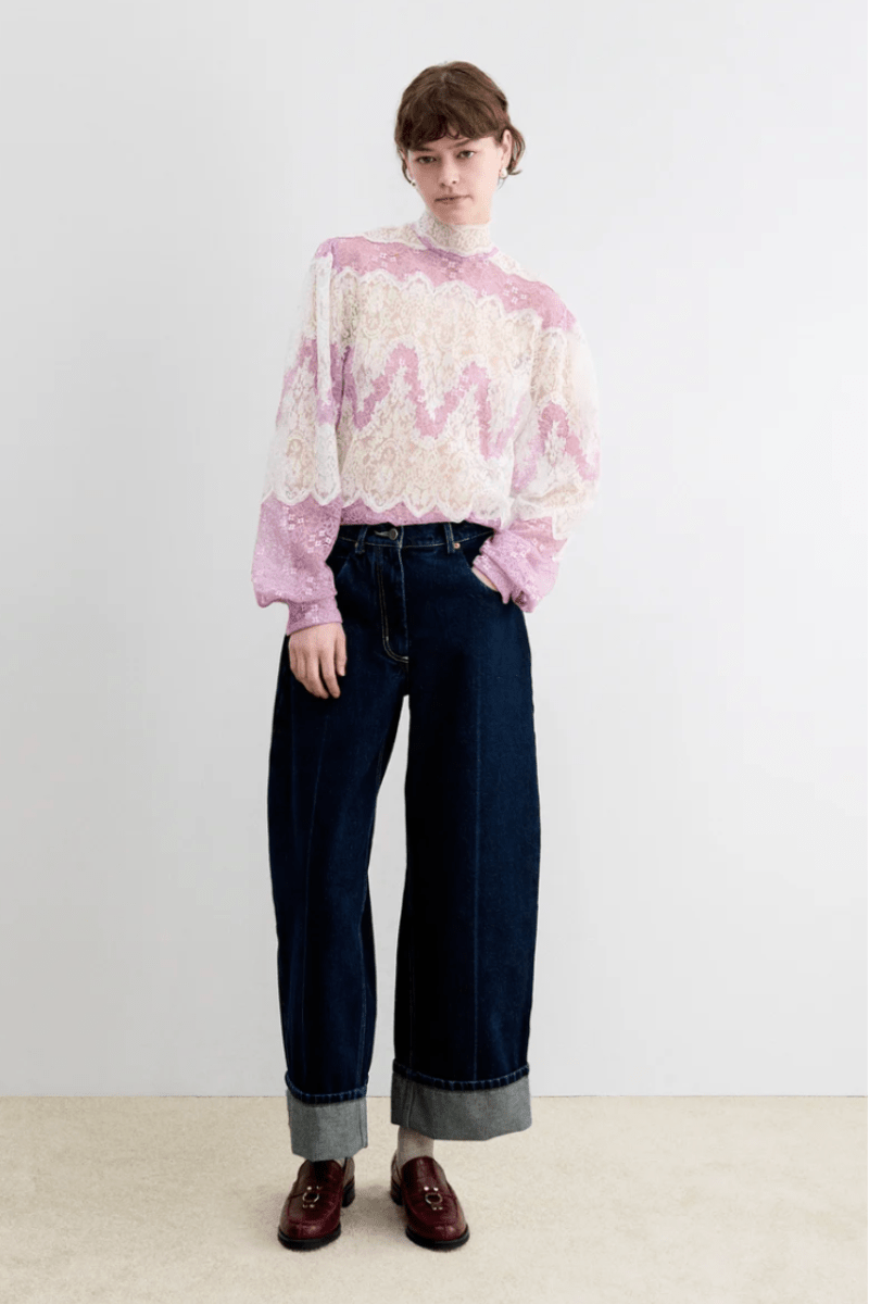 Pants - Rachel Comey - Cartella Pant in High Contrast - Archery Close