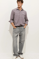 Shirts & Tops - Alex Mill - Carter Popover Shirt In Fine Wale Corduroy - Archery Close