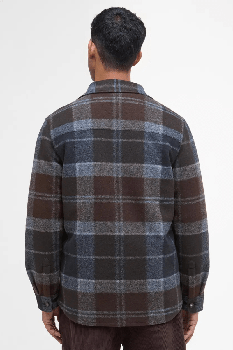 Sweatshirts - Barbour - Chapter Check Overshirt - Midnight Oak Tartan - Archery Close