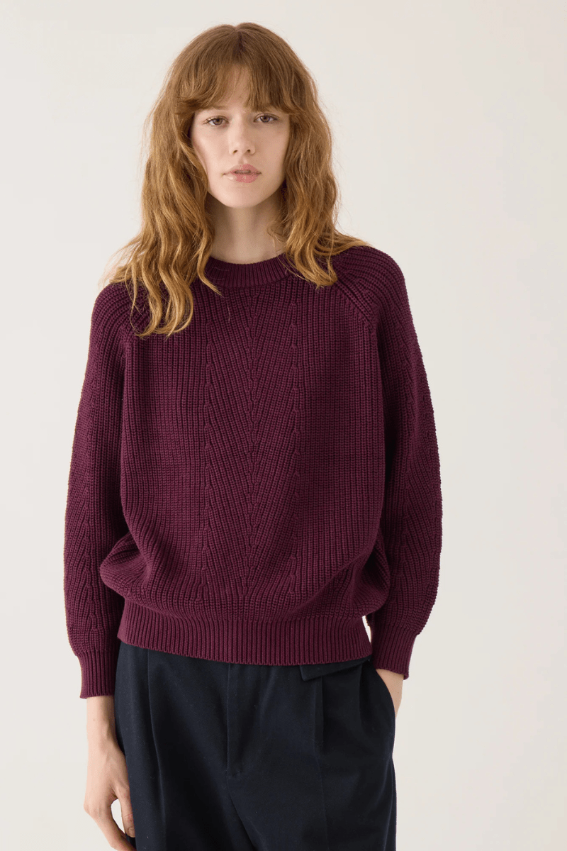 Sweater - DemyLee - Chelsea Cotton Sweater - Archery Close