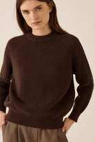 Sweater - DemyLee - Chelsea Cotton Sweater - Archery Close