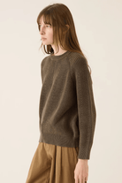 Sweater - DemyLee - Chelsea Sweater in Caper - Archery Close