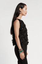 Shirts & Tops - Frances Valentine - Cheree Shell in Black - Archery Close