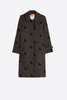 Outerwear - Vilagallo - Cherry Loden Coat - Archery Close