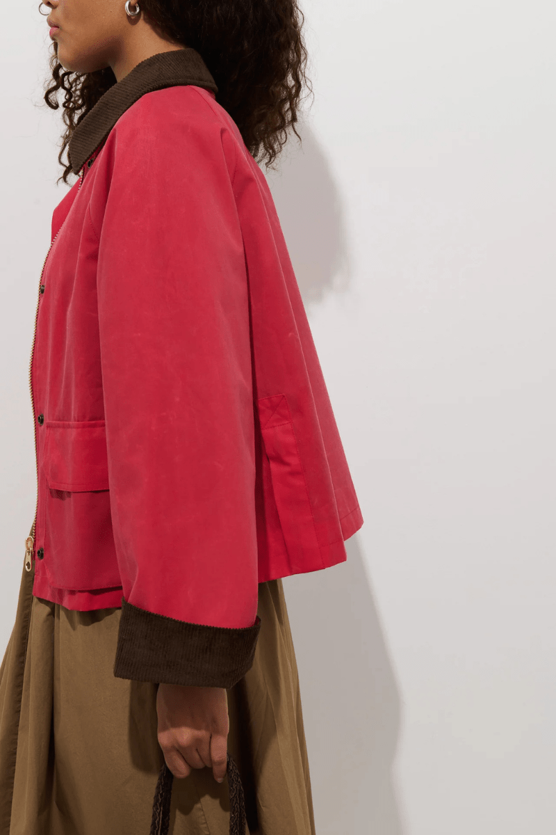 Outerwear - Alex Mill - Chiltern Cropped Jacket in Waxed Canvas - Archery Close