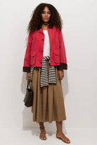 Outerwear - Alex Mill - Chiltern Cropped Jacket in Waxed Canvas - Archery Close