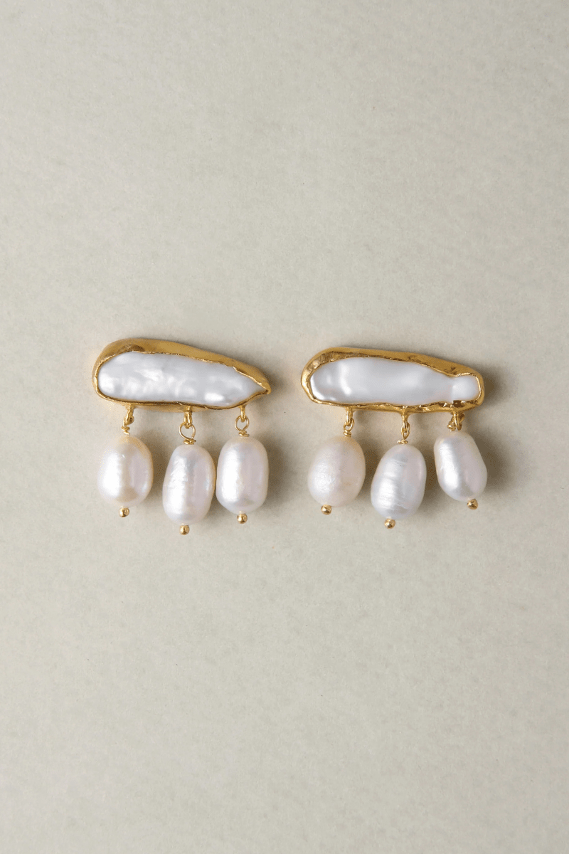 Jewelry - Maria Chara - Cleo Earrings - Archery Close