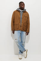 Alex Mill Clifton Jacket In Moleskin - Latigo