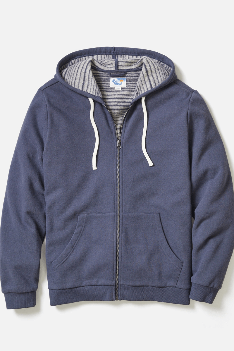 Sweatshirts - Marine Layer - Cloud 9 Fleece Full Zip Hoodie - Archery Close