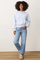 Sweatshirts - Marine Layer - Cloud 9 Fleece Reversible Crewneck - Archery Close