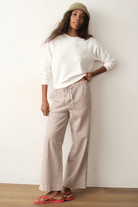 Sweatshirts - Marine Layer - Cloud 9 Terry Sweatshirt in Antique White - Archery Close