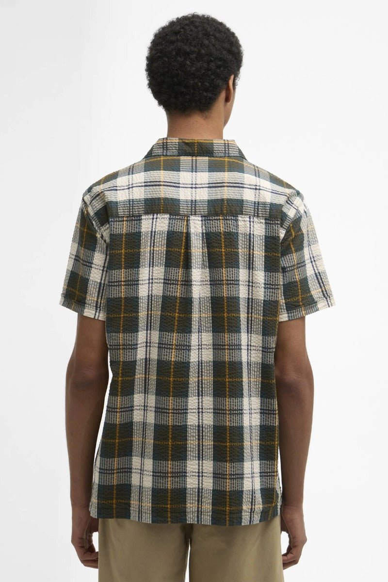 Barbour Clyde Short-Sleeved Seersucker Tartan Shirt
