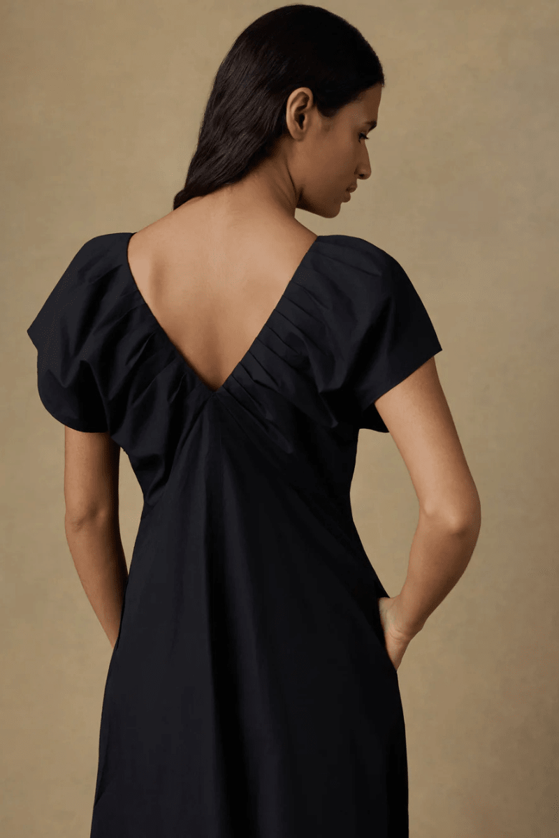 Dresses - Faherty Brand - Coastal Poplin Bondhi Dress - Archery Close