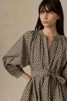 Dresses - Faherty Brand - Coastal Poplin Kaia Mini Dress - Archery Close