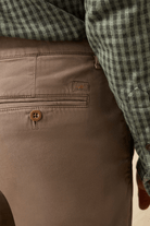 Pants - Faherty Brand - Coastline Chino - Alpine Brown - Archery Close