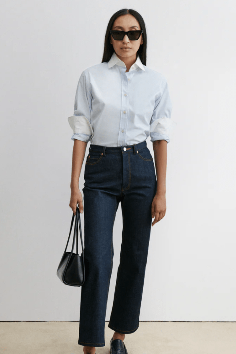 Jeans - Rachel Comey - Collins Pant in Super Raw - Archery Close