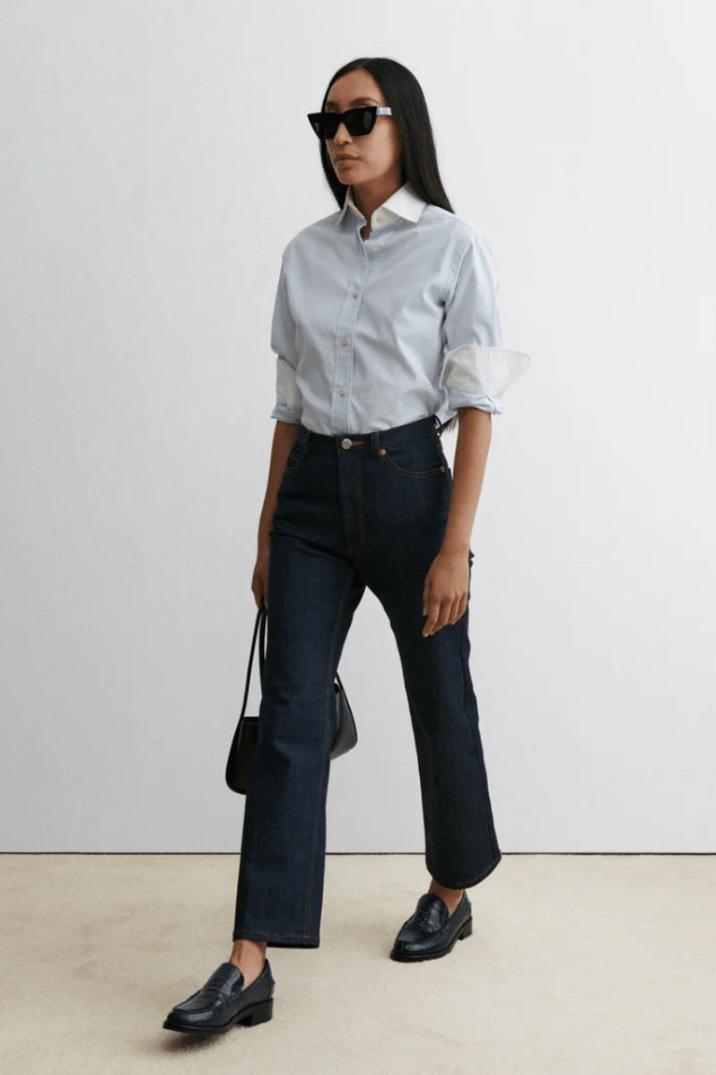 Jeans - Rachel Comey - Collins Pant in Super Raw - Archery Close